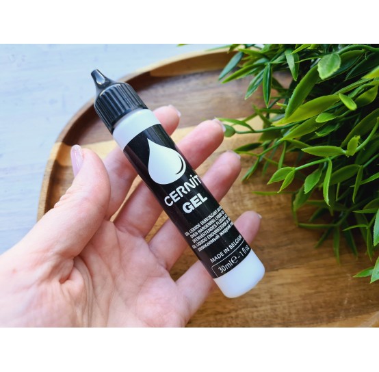 Cernit gel, translucent, liquid polymer clay, 30 ml