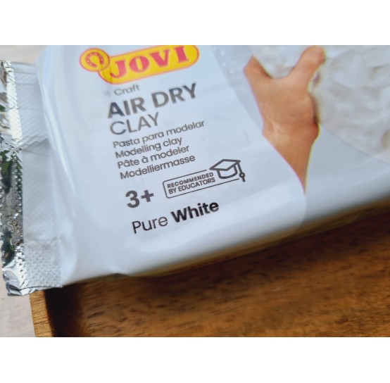 Air dry modelling clay JOVI, WHITE, 250 g 