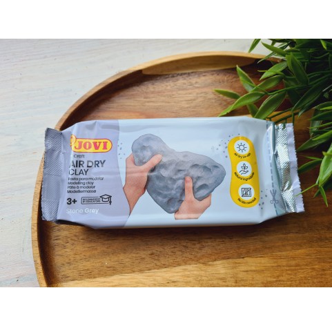 Air dry modelling clay JOVI, GREY, 250 g