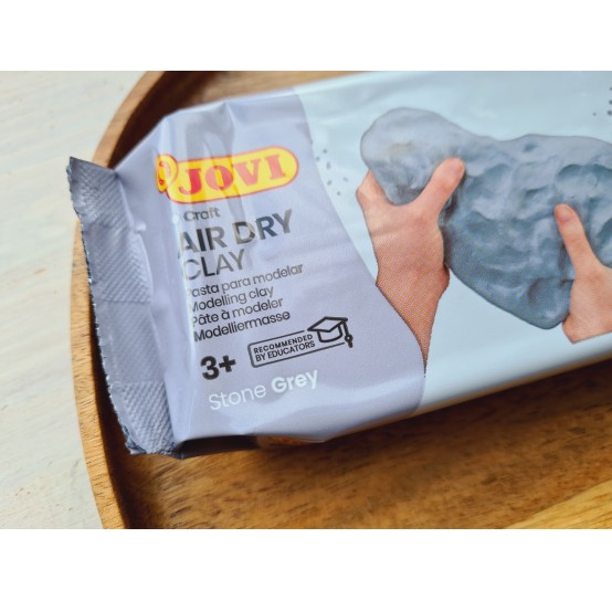 Air dry modelling clay JOVI, GREY, 250 g