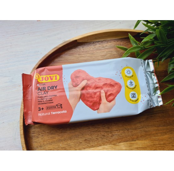 Air dry modelling clay JOVI, NATURAL TERRACOTTA, 250 g