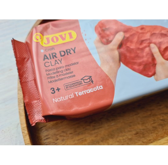 Air dry modelling clay JOVI, NATURAL TERRACOTTA, 250 g