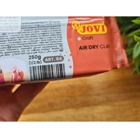 Air dry modelling clay JOVI, NATURAL TERRACOTTA, 250 g