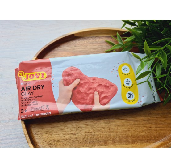 Jovi Air dry, NATURAL TERRACOTTA, modelling clay, 500g (17.63oz)