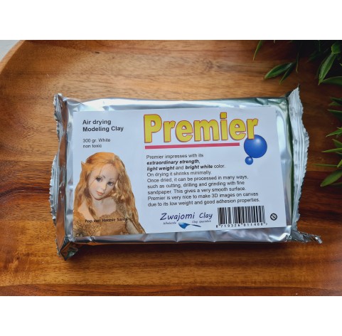 Padico La Doll Premier, white, modelling clay, 300g (10.58oz)