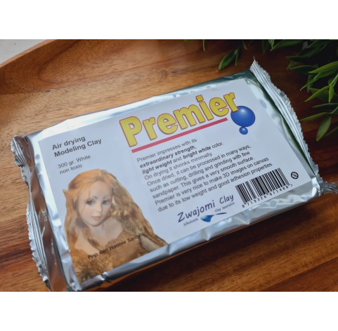 Padico La Doll Premier, white, modelling clay, 300g (10.58oz)