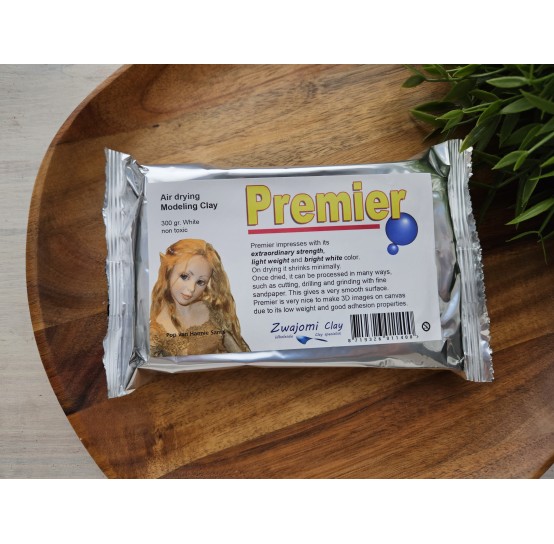 Padico La Doll Premier, white, modelling clay, 300g (10.58oz)