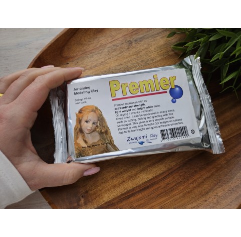 Padico La Doll Premier, white, modelling clay, 300g (10.58oz)