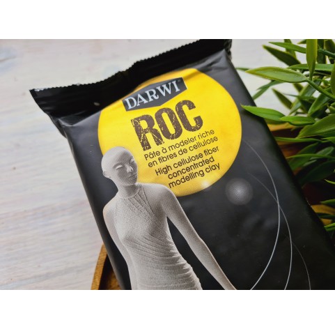 Darwi ROC Air dry, white, modeling clay, 1kg (35.274oz)