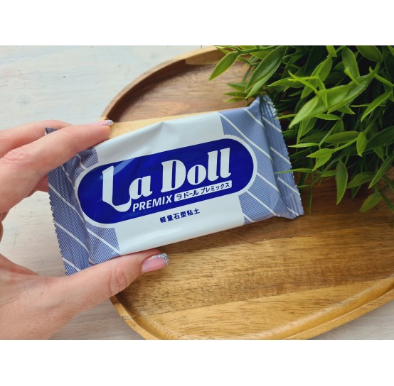 Padico La Doll Premix, white, modelling clay, 120g (4.22oz)