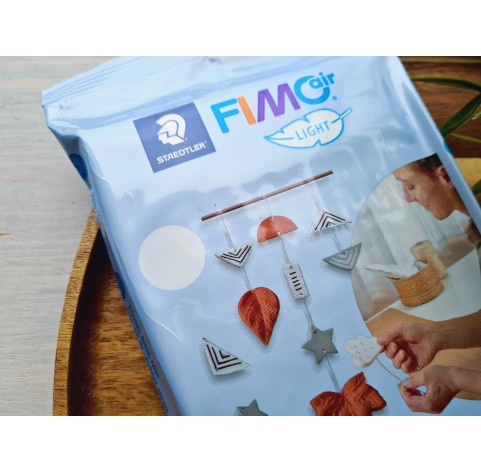 FIMO Air Light, white, 125g (4.41oz), modelling clay, STAEDTLER