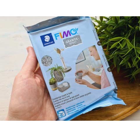 Fimo Air Natural, granite effect, 350g (12.34oz), modelling clay, STAEDTLER