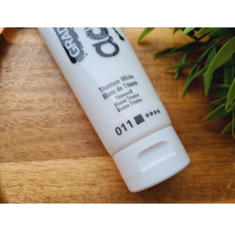 Acrylic paint DALER ROWNEY, Graduate, titanium white, No. 011, 120 ml