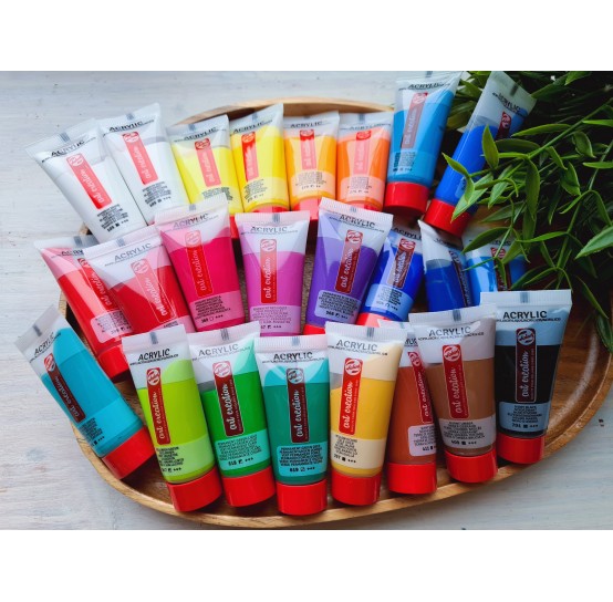 Acrylic paints Royal Talens, 24 colors, 12 ml