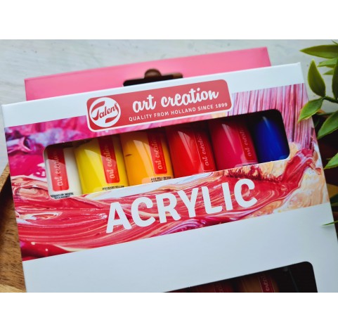 Acrylic paints Royal Talens, 12 colors, 12 ml