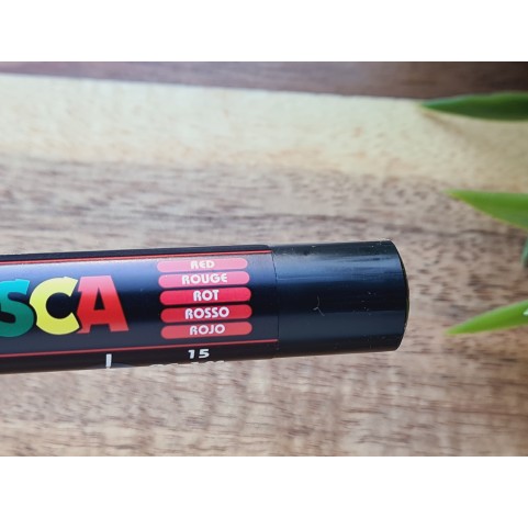 UNI Posca PC-1M, red (15), water-based marker