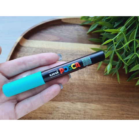 UNI Posca PC-1M, aqua green (P6), water-based marker