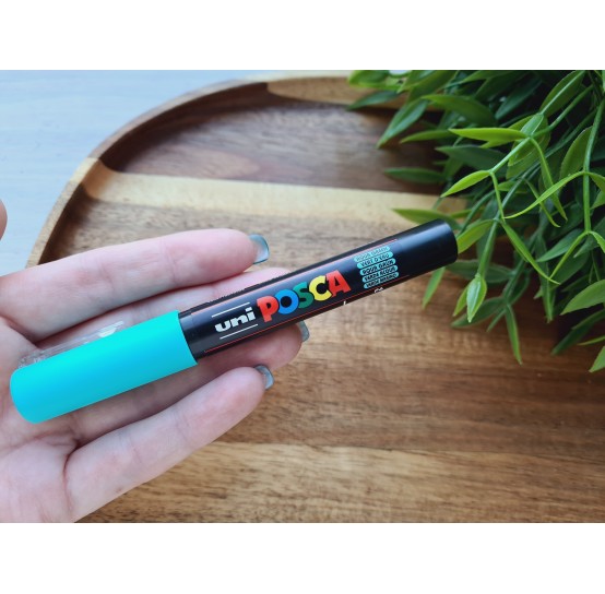 UNI Posca PC-1M, aqua green (P6), water-based marker