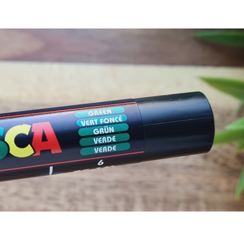 UNI Posca PC-1M, green (6), water-based marker