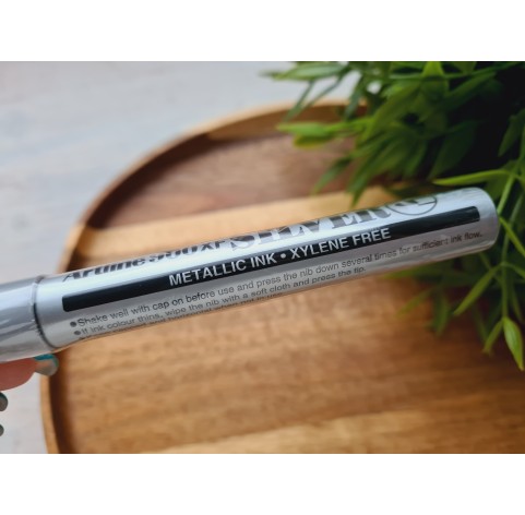 Artline 900XF Metallic Ink Marker, SILVER, 2.3MM