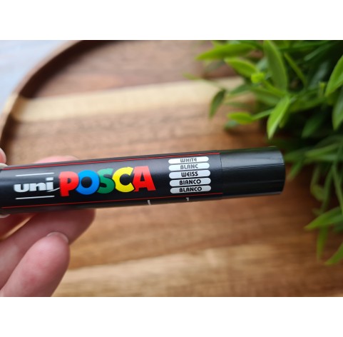 UNI Posca PC-1M, white (1), water-based marker