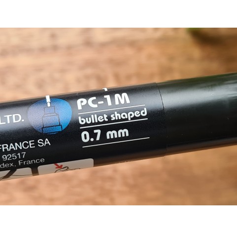 UNI Posca PC-1M, white (1), water-based marker