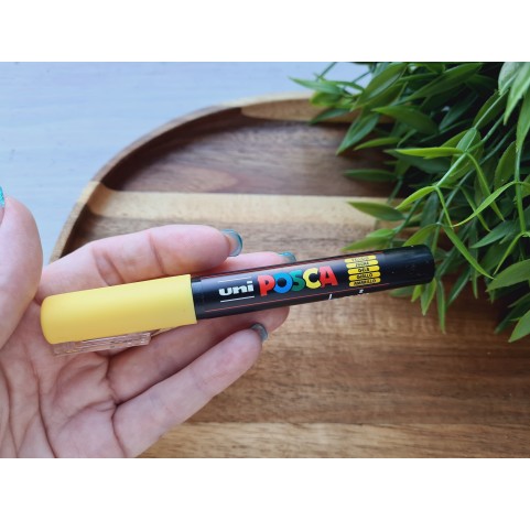 UNI Posca PC-1M, yellow (2), water-based marker