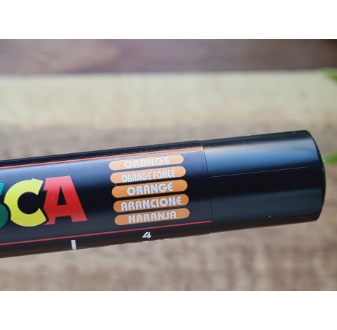 UNI Posca PC-1M, orange (4), water-based marker