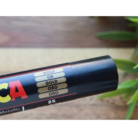 UNI Posca PC-1M, gold (25), water-based marker