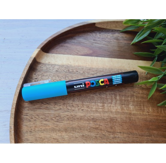 UNI Posca PC-1M, light blue (8), water-based marker