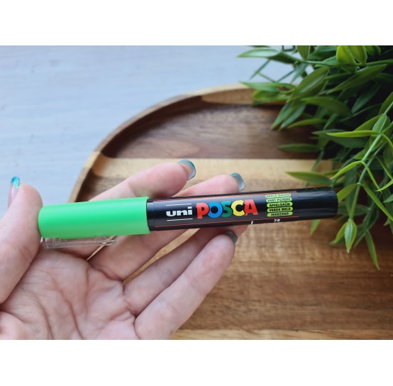 UNI Posca PC-1M, apple green (72), water-based marker