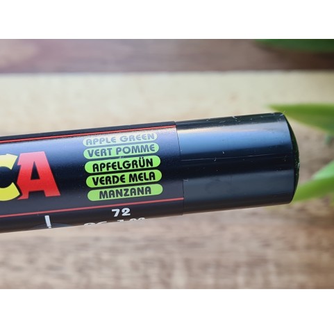 UNI Posca PC-1M, apple green (72), water-based marker