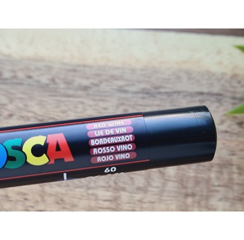UNI Posca PC-1M, red wine (60), water-based marker