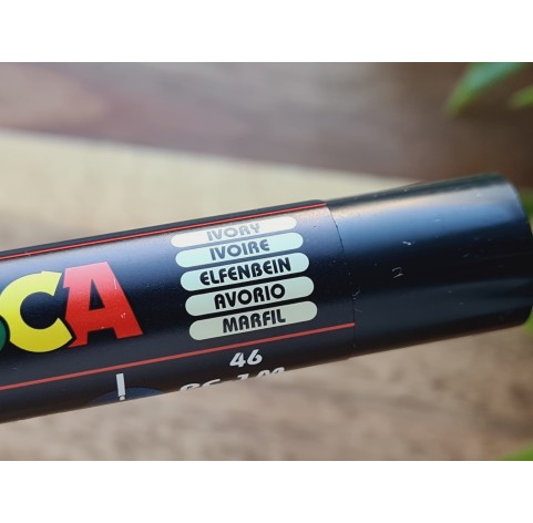 UNI Posca PC-1M, ivory (46), water-based marker