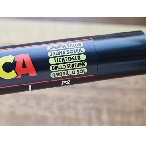 UNI Posca PC-1M, sunshine yellow (P2), water-based marker