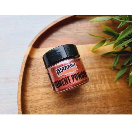 Pigment powder PENTART, copper, metallic effect, 5g (0.17oz)