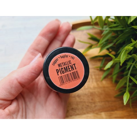 Pigment powder PENTART, copper, metallic effect, 5g (0.17oz)