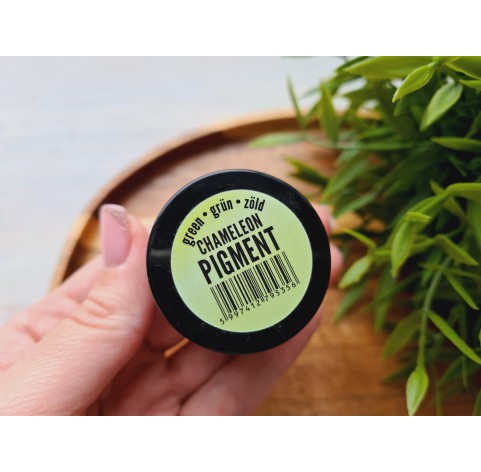 Pigment powder PENTART, green, chameleon effect, 5g (0.17oz)