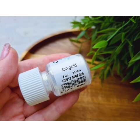 Pigment powder Cernit, diamond, or (white gold), 5 g