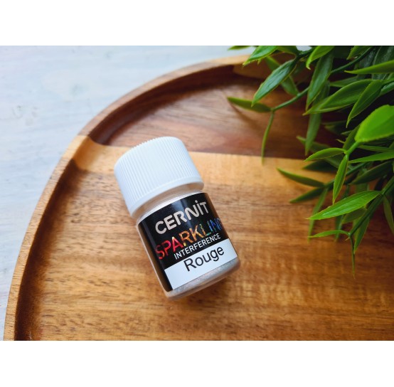 Pigment powder Cernit, interfeerence, rouge, 5 g