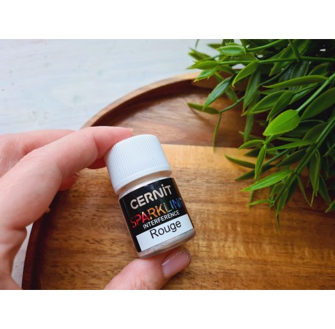 Pigment powder Cernit, interfeerence, rouge, 5 g