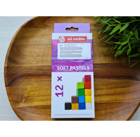 Soft pastels, Royal Talens, Art Creation, 12 colors