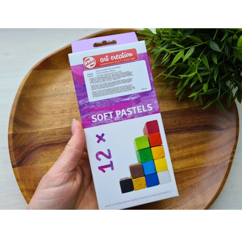 Soft pastels, Royal Talens, Art Creation, 12 colors