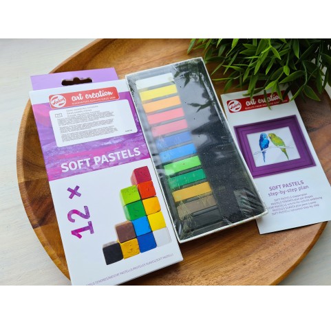 Soft pastels, Royal Talens, Art Creation, 12 colors