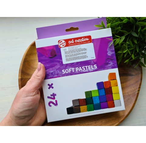 Soft pastels, Royal Talens, Art Creation, 24 colors