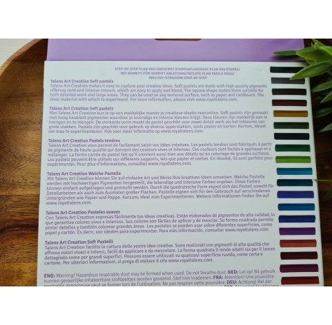 Soft pastels, Royal Talens, Art Creation, 24 colors
