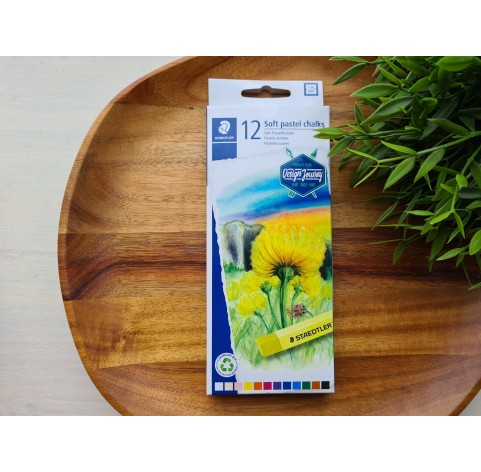 Soft pastels, Staedtler, 12 colors 