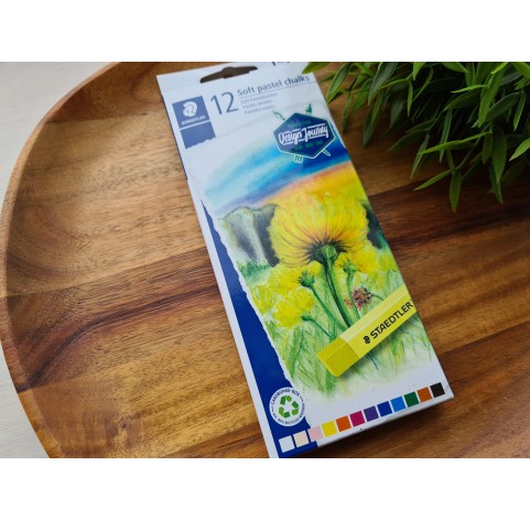 Soft pastels, Staedtler, 12 colors 
