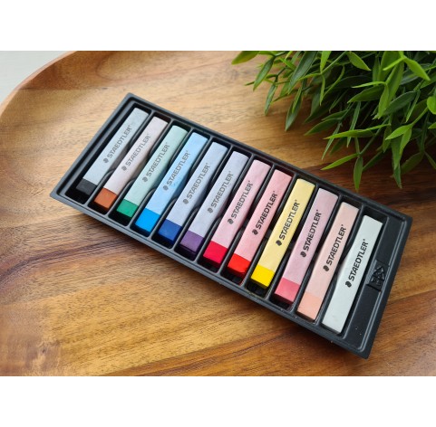 Soft pastels, Staedtler, 12 colors 