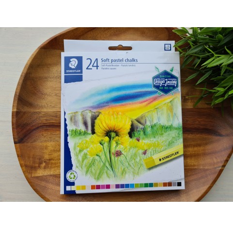 Soft pastels, Staedtler, 24 colors 